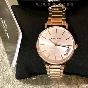 Coach Rose Gold Plated Watch